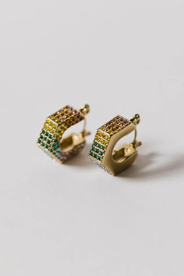 Kaylee Earrings Gold Women Bohme Jewelry