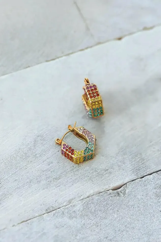 Kaylee Earrings Gold Women Bohme Jewelry