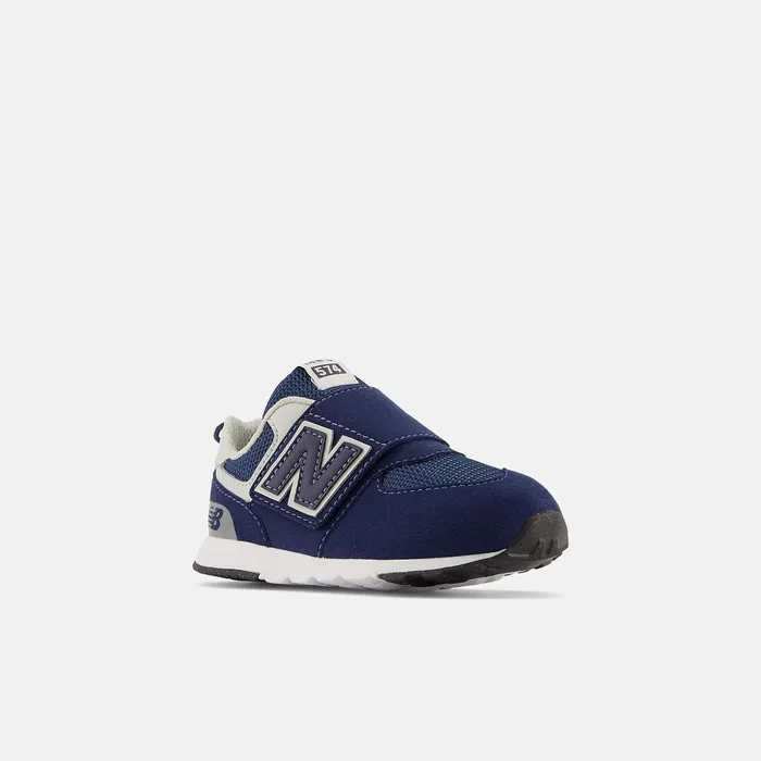 Kids 574 NEWB Hook and Loop Nb Navy With White New Balance Size 0 8211 10 Kids 574 NEWB Hook and Loop Nb Navy With White New Balance Size 0 8211 10