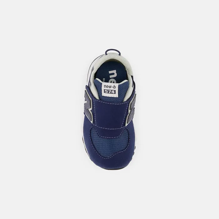 Kids 574 NEWB Hook and Loop Nb Navy With White New Balance Size 0 8211 10 Kids 574 NEWB Hook and Loop Nb Navy With White New Balance Size 0 8211 10