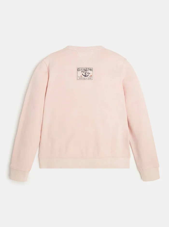 Kids Big Boy GUESS Blush 1981 Nautique Active Jumper 716 Kids Big Boy GUESS Blush 1981 Nautique Active Jumper 716
