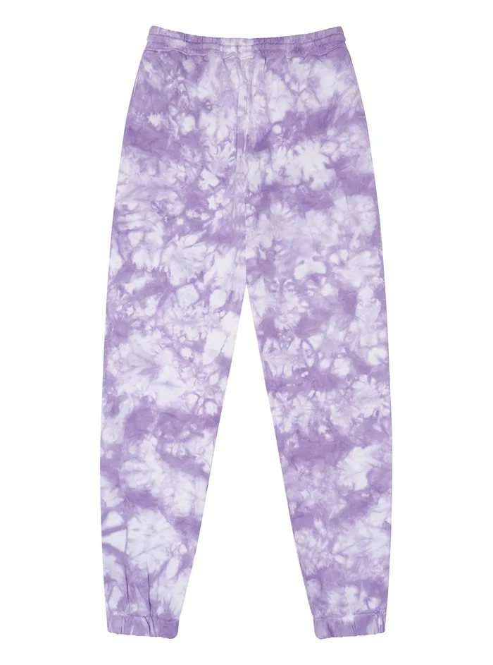 Kids Big Girl GUESS Lilac Tie Dye Logo Active Pants 716 Kids Big Girl GUESS Lilac Tie Dye Logo Active Pants 716