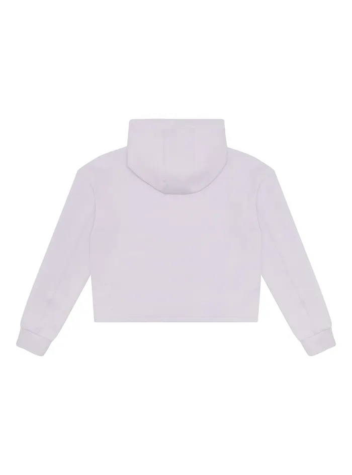 Kids Big Girl GUESS Purple Logo Hooded Active Jumper 816 Kids Big Girl GUESS Purple Logo Hooded Active Jumper 816