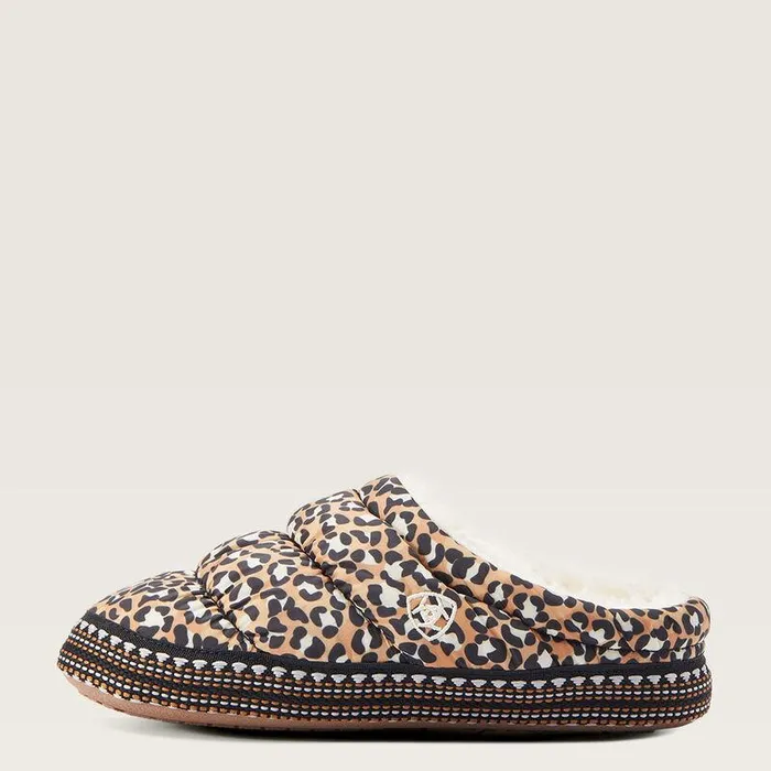 Kids Big Kids039 Footwear Ariat Crius Clog Slipper Tan Leopard Print Kids Big Kids039 Footwear Ariat Crius Clog Slipper Tan Leopard Print
