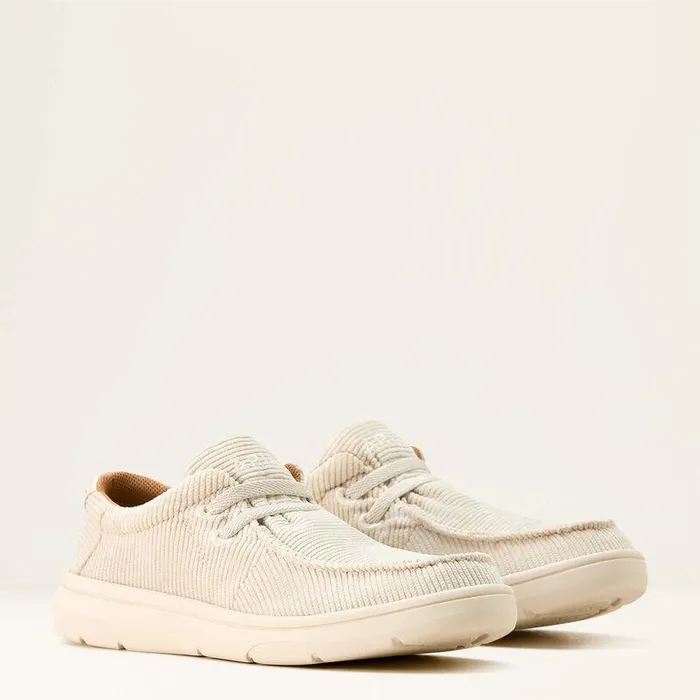 Kids Big Kids039 Footwear Ariat Hilo Shoe Cream Corduroy Kids Big Kids039 Footwear Ariat Hilo Shoe Cream Corduroy