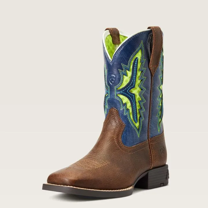 Kids Big Kids039 Footwear Ariat Koel VentTEK Western Boot Rowdy Rust