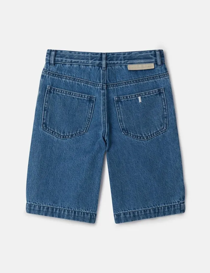 Kids Board Length Denim Shorts Blue Stella McCartney Pants and Shorts Kids Board Length Denim Shorts Blue Stella McCartney Pants and Shorts