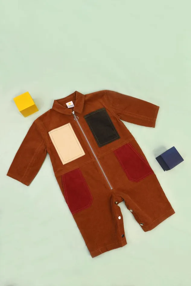 Kids Dommy Boilersuit Patchwork Shop LF Markey Kids