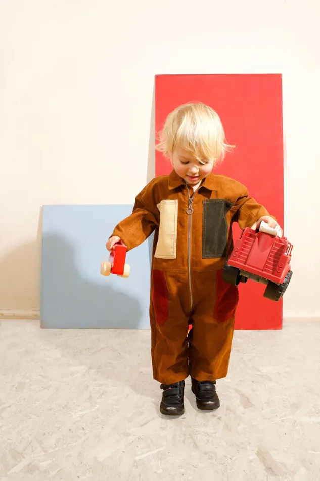Kids Dommy Boilersuit Patchwork Shop LF Markey Kids