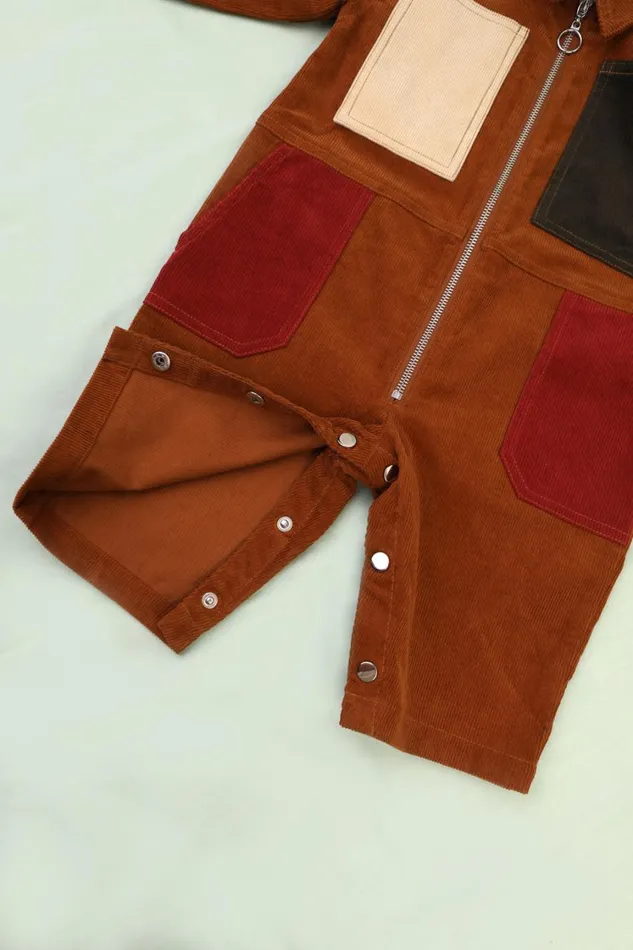 Kids Dommy Boilersuit Patchwork Shop LF Markey Kids