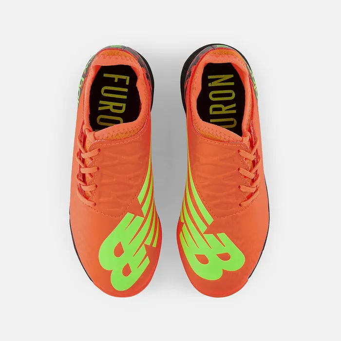 Kids Furon V7 Dispatch Junior TF Neon Dragonfly With Black And Coloro Green New Balance Cleats Kids Furon V7 Dispatch Junior TF Neon Dragonfly With Black And Coloro Green New Balance Cleats