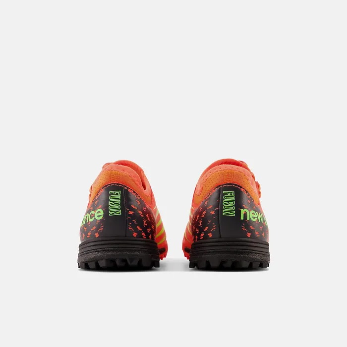 Kids Furon V7 Dispatch Junior TF Neon Dragonfly With Black And Coloro Green New Balance Cleats Kids Furon V7 Dispatch Junior TF Neon Dragonfly With Black And Coloro Green New Balance Cleats