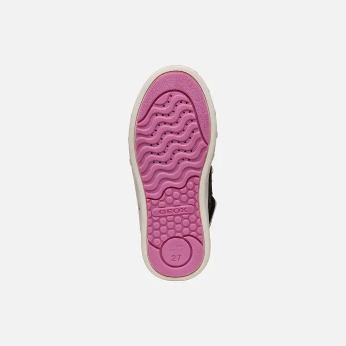 Kids Geox Sneakers SKYLIN JUNIOR Black Minnie Black