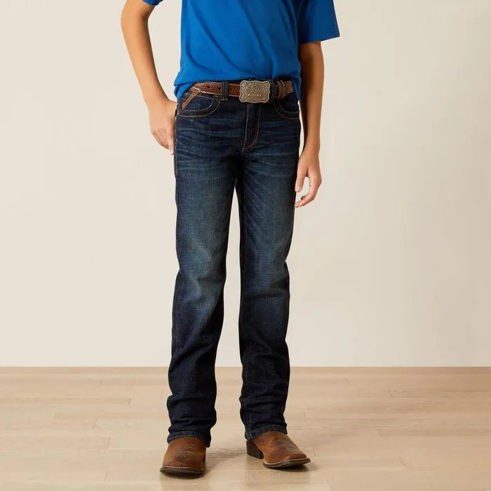 Kids Jeans Ariat B5 Slim Romeo Straight Leg Jeans Mineral Blue