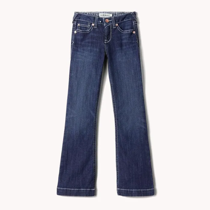 Kids Jeans Ariat Trouser Mid Rise Stretch Ella Wide Leg Jean Naomi Kids Jeans Ariat Trouser Mid Rise Stretch Ella Wide Leg Jean Naomi