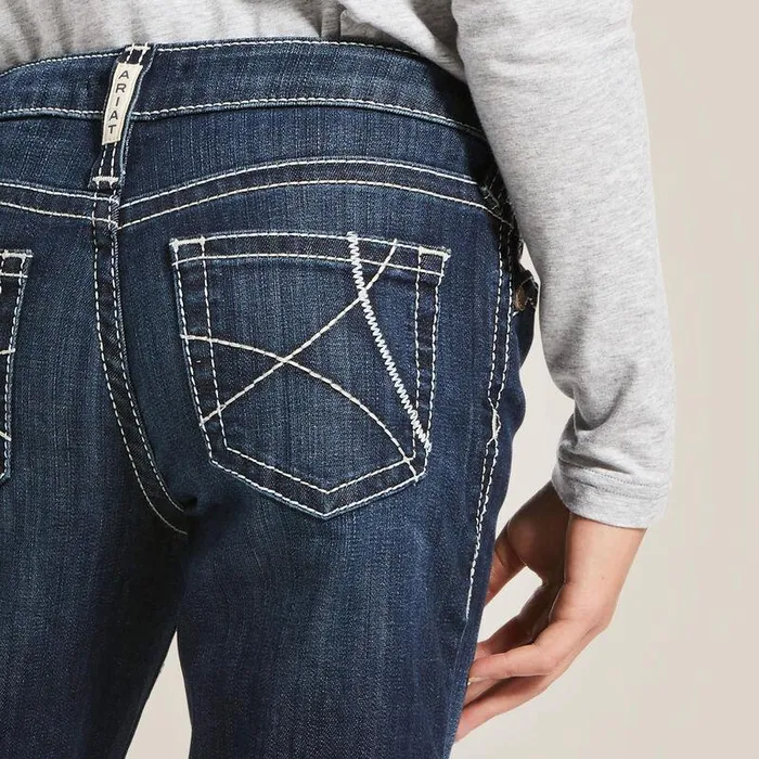 Kids Jeans Ariat Trouser Mid Rise Stretch Ella Wide Leg Jean Naomi Kids Jeans Ariat Trouser Mid Rise Stretch Ella Wide Leg Jean Naomi