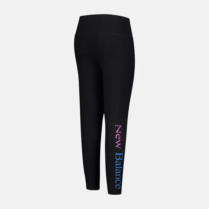 Kids Lifestyle Graphic Legging Black New Balance Bottoms Kids Lifestyle Graphic Legging Black New Balance Bottoms