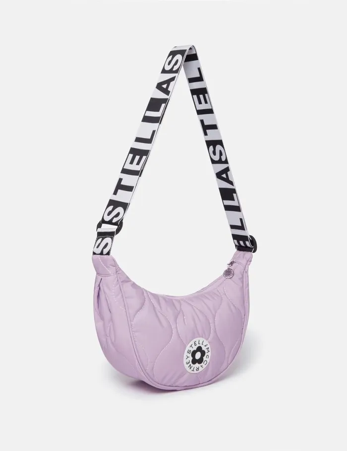 Kids Logo Strap Crossbody Bag Lavender Stella McCartney Shoes And Bags Kids Logo Strap Crossbody Bag Lavender Stella McCartney Shoes And Bags