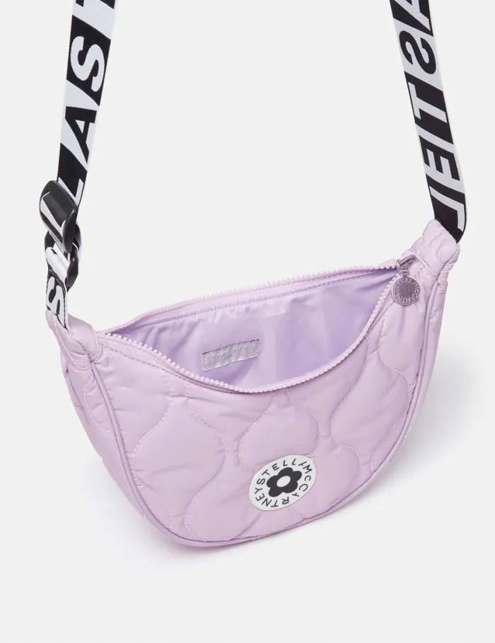 Kids Logo Strap Crossbody Bag Lavender Stella McCartney Shoes And Bags Kids Logo Strap Crossbody Bag Lavender Stella McCartney Shoes And Bags
