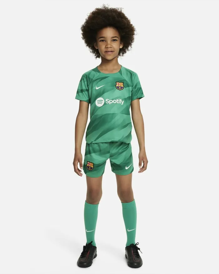 Kids Nike All Accessories And Equipment FC Barcelona 202324 Goalkeeper Stadium Greenstadium Greenmalachitewhite Kids Nike All Accessories And Equipment FC Barcelona 202324 Goalkeeper Stadium Greenstadium Greenmalachitewhite