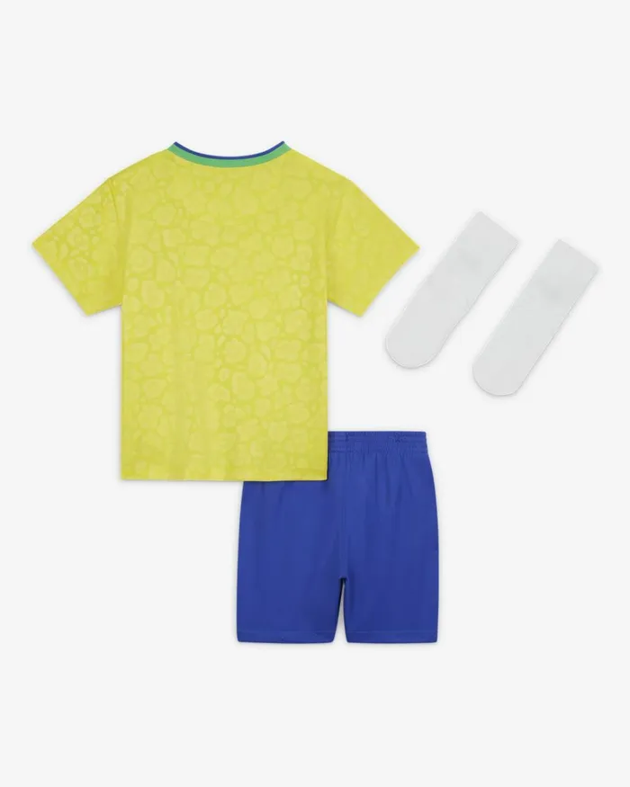 Kids Nike All Clothing Brasil 202223 Home Dynamic Yellowgreen Sparkparamount Blueparamount Blue