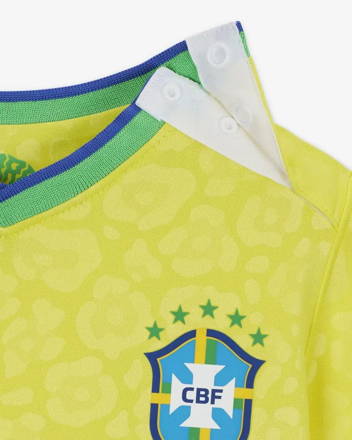 Kids Nike All Clothing Brasil 202223 Home Dynamic Yellowgreen Sparkparamount Blueparamount Blue