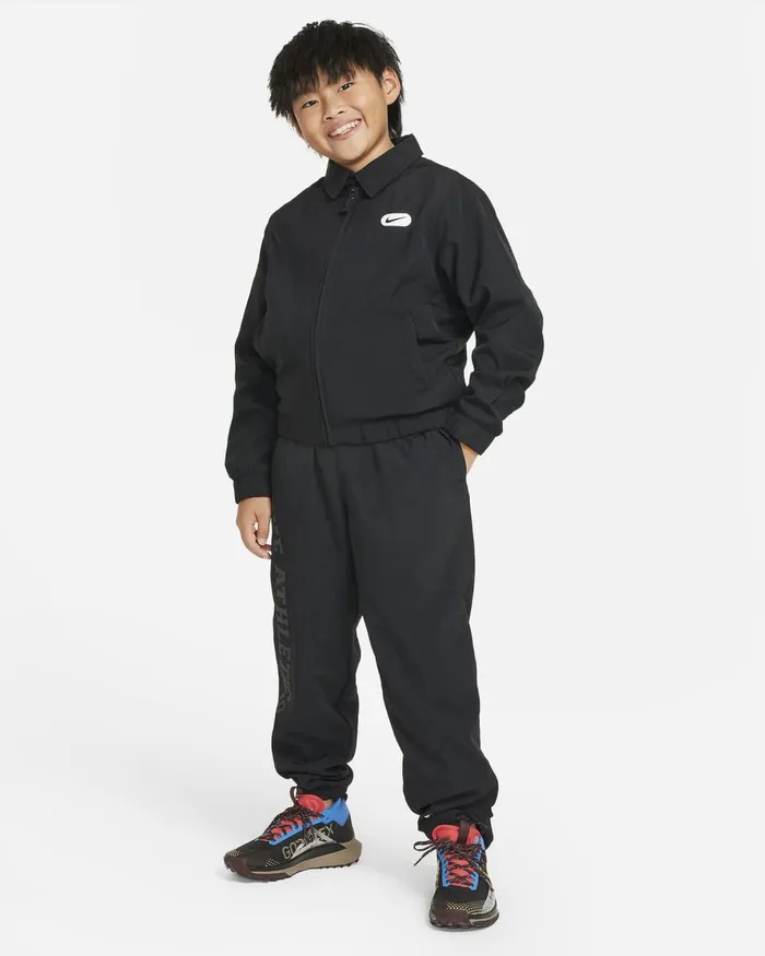 Kids Nike All Clothing Repel Athletics Blackwhite