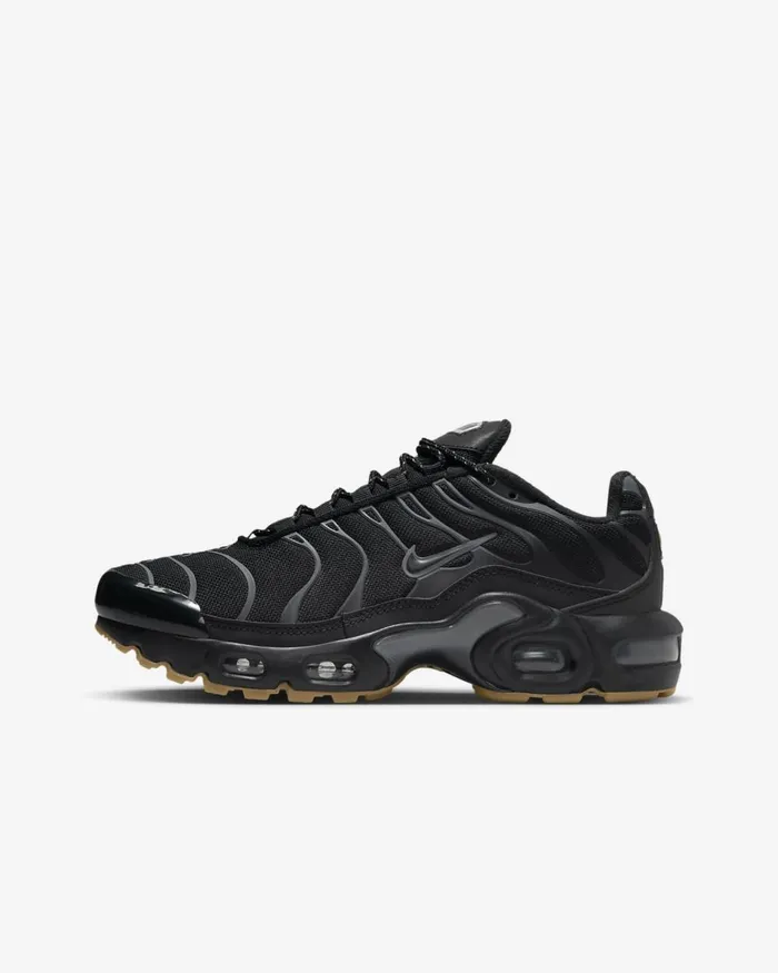 Kids Nike All Shoes Air Max Plus Blacklight Orewood Browngum Light Brownsmoke Grey