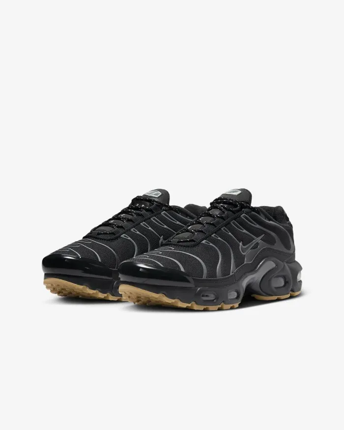 Kids Nike All Shoes Air Max Plus Blacklight Orewood Browngum Light Brownsmoke Grey