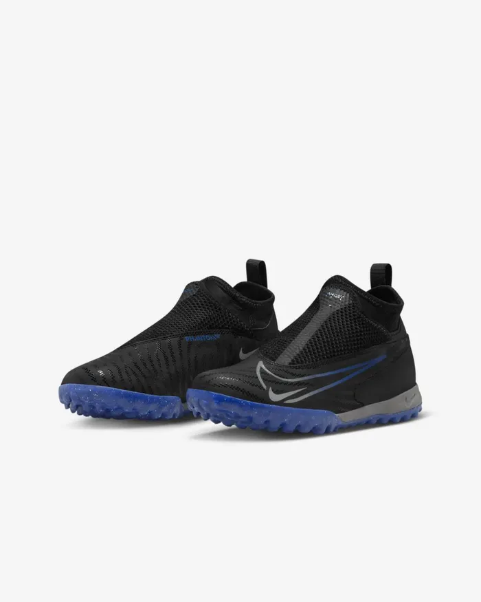 Kids Nike Football Jr Phantom GX Academy Blackhyper Royalchrome