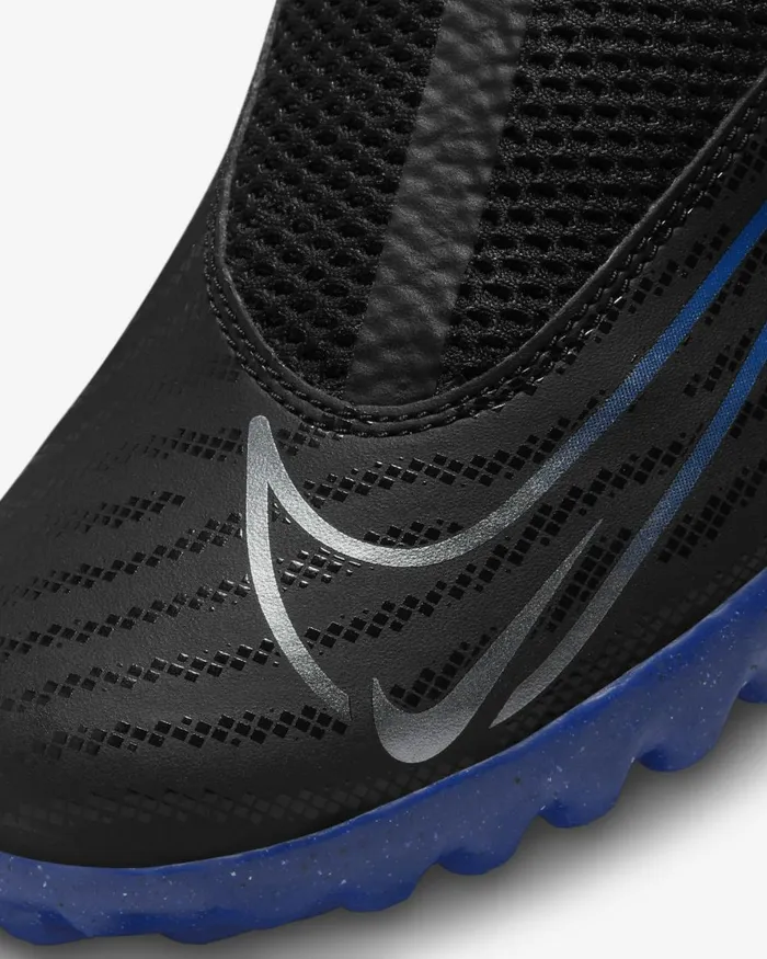Kids Nike Football Jr Phantom GX Academy Blackhyper Royalchrome