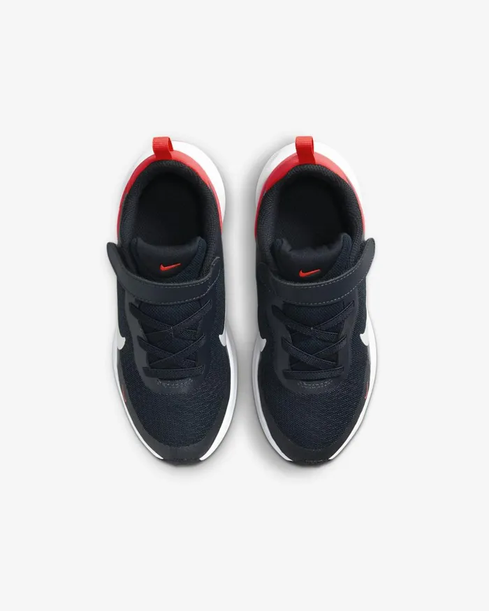 Kids Nike Running Revolution 7 Dark Obsidianbright Crimsonblackwhite