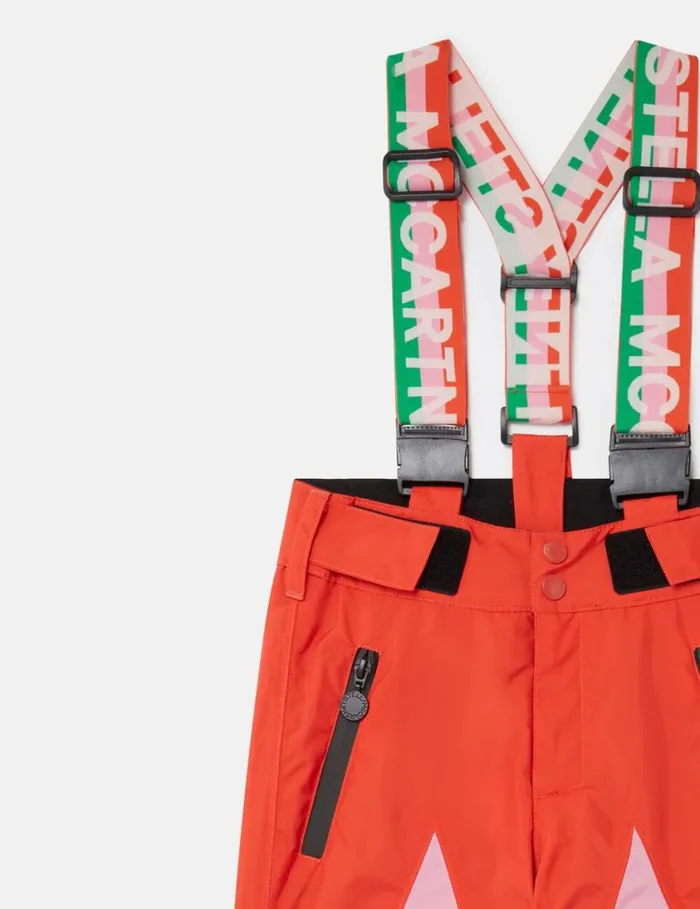 Kids Ski Star Salopettes Red Stella McCartney Pants and Shorts Kids Ski Star Salopettes Red Stella McCartney Pants and Shorts