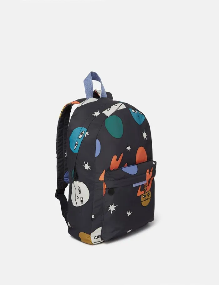 Kids Space Print Backpack Black Multi Stella McCartney Shoes And Accessories Kids Space Print Backpack Black Multi Stella McCartney Shoes And Accessories