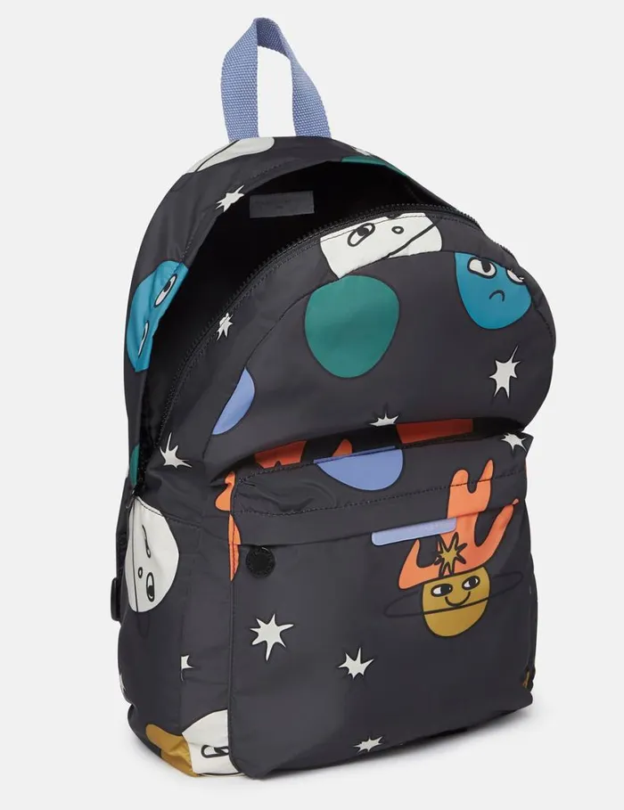 Kids Space Print Backpack Black Multi Stella McCartney Shoes And Accessories Kids Space Print Backpack Black Multi Stella McCartney Shoes And Accessories