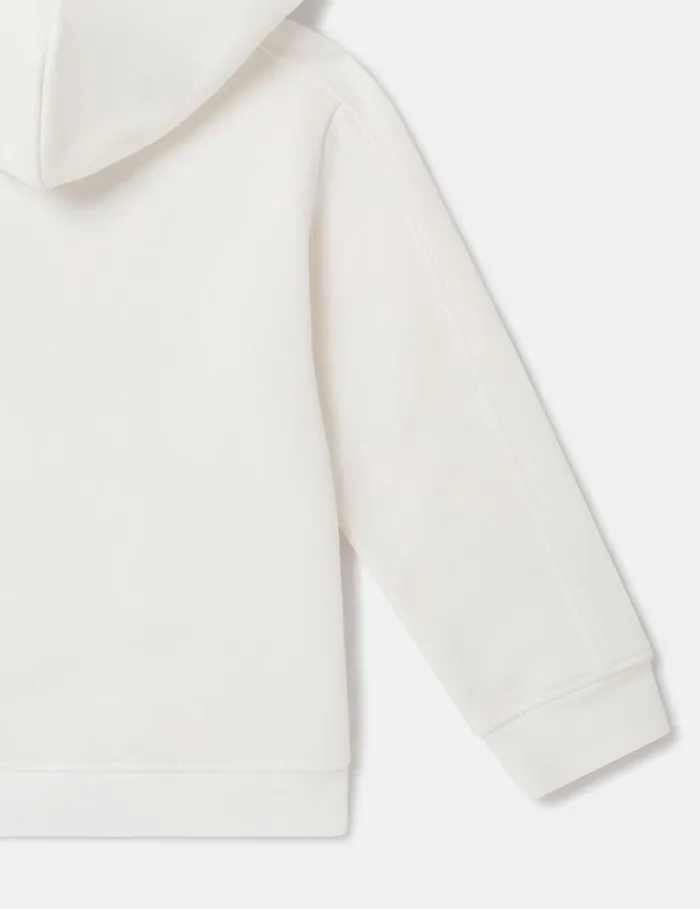 Kids Stella Graphic Appliqu Hoodie Ivory Stella McCartney Sweaters and Cardigans Kids Stella Graphic Appliqu Hoodie Ivory Stella McCartney Sweaters and Cardigans