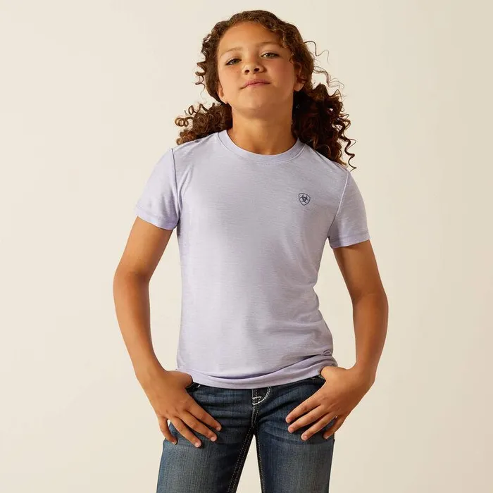 Kids TShirts and Polos Ariat Laguna TShirt Sweet Lavender