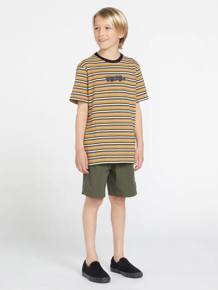 Kids TShirts and Tanks Volcom Big Boys Bright N Early Crew Short Sleeve Shirt 8211 Mustard Kids TShirts and Tanks Volcom Big Boys Bright N Early Crew Short Sleeve Shirt 8211 Mustard