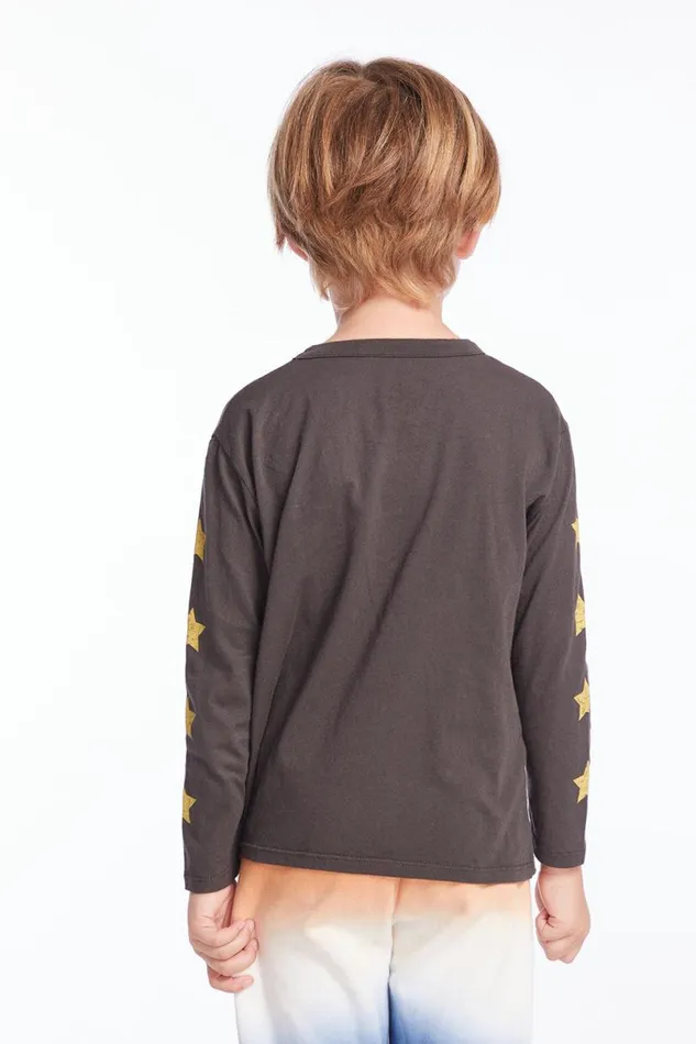 KidsWomens Boys Chaser Brand Willie Nelson 77 Tour Boys Long Sleeve
