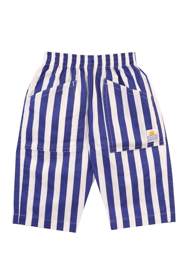 Kids Woodlea Trouser Blue Stripe Shop LF Markey Kids