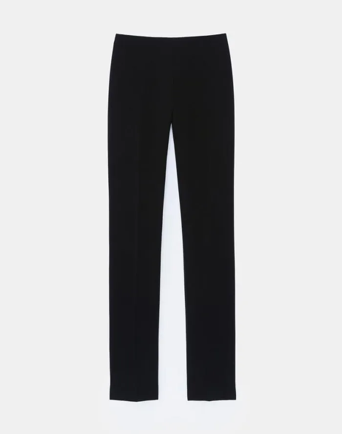 Lafayette 148 New York Finesse Crepe Bleecker Pant Black Ready To Wear Pants and Shorts Lafayette 148 New York Finesse Crepe Bleecker Pant Black Ready To Wear Pants and Shorts