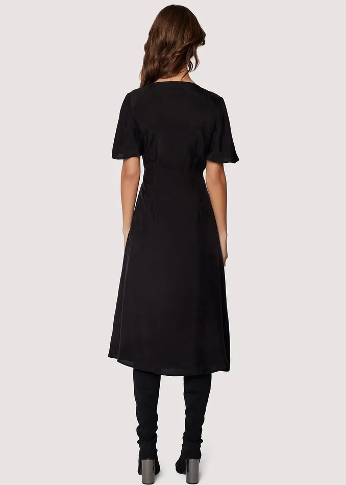 Lauretta Midi Dress Black Women Lost Wander Dresses
