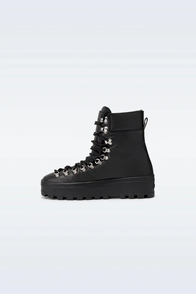 Leather Lined Boots Men Mackage BAINM Leather Midcalf Laceup Boots Black Leather Lined Boots Men Mackage BAINM Leather Midcalf Laceup Boots Black