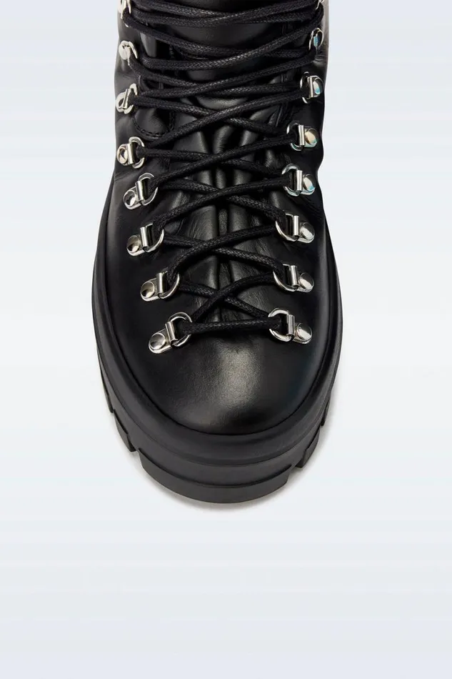 Leather Lined Boots Men Mackage BAINM Leather Midcalf Laceup Boots Black Leather Lined Boots Men Mackage BAINM Leather Midcalf Laceup Boots Black