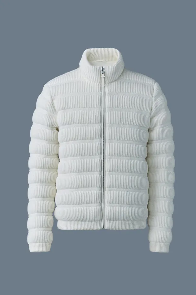 Light Down Jackets Men Mackage CHRISTOPHER Cashmere Light Down Jacket Carbon Mix
