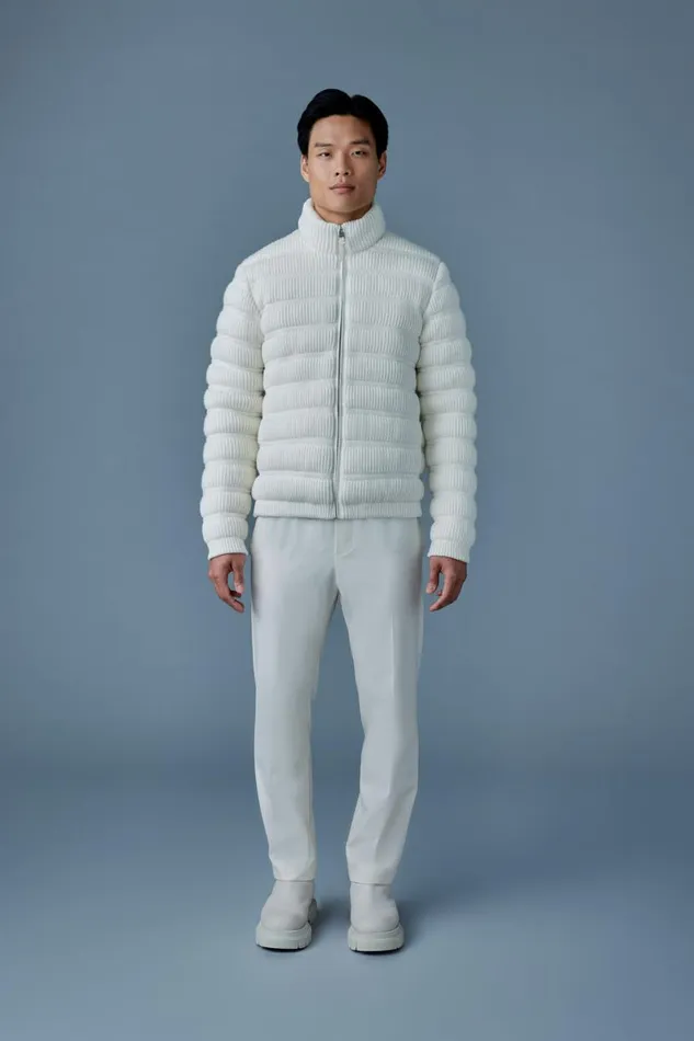 Light Down Jackets Men Mackage CHRISTOPHER Cashmere Light Down Jacket Carbon Mix Light Down Jackets Men Mackage CHRISTOPHER Cashmere Light Down Jacket Carbon Mix