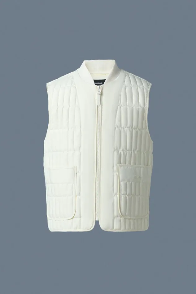 Light Down Jackets Men Mackage LEVI Light Down Vertical Quilted Vest Black Light Down Jackets Men Mackage LEVI Light Down Vertical Quilted Vest Black