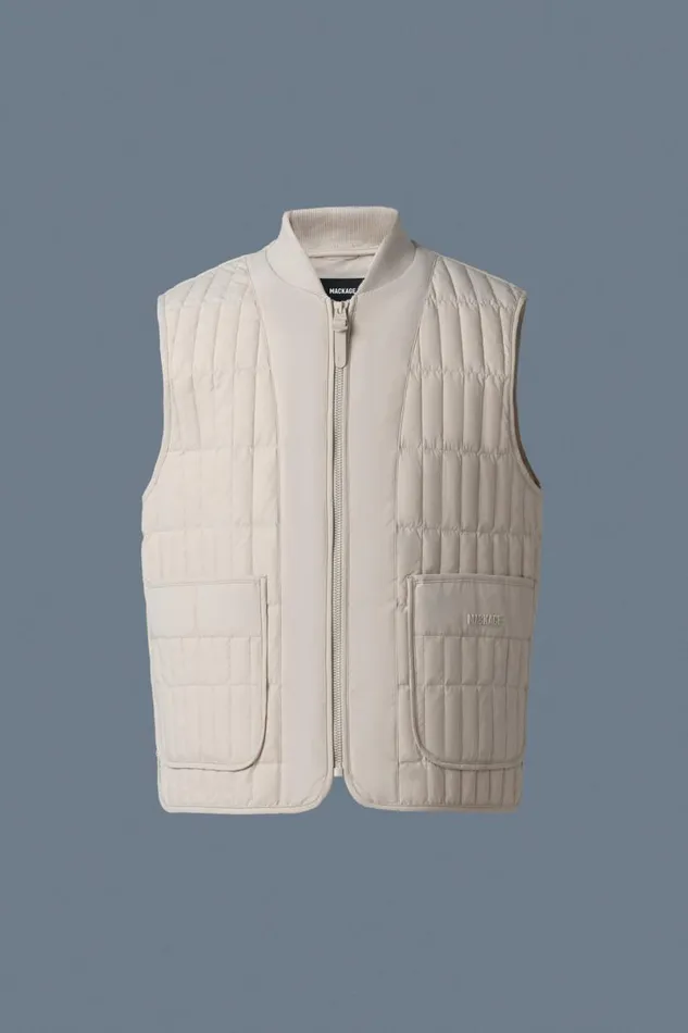 Light Down Jackets Men Mackage LEVI Light Down Vertical Quilted Vest Black Light Down Jackets Men Mackage LEVI Light Down Vertical Quilted Vest Black