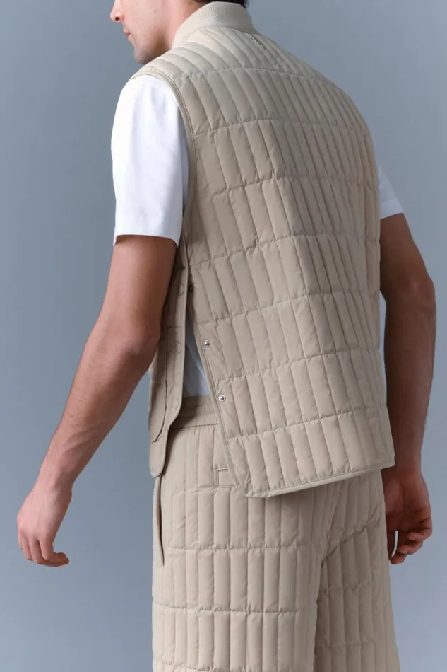 Light Down Jackets Men Mackage LEVI Light Down Vertical Quilted Vest Black Light Down Jackets Men Mackage LEVI Light Down Vertical Quilted Vest Black