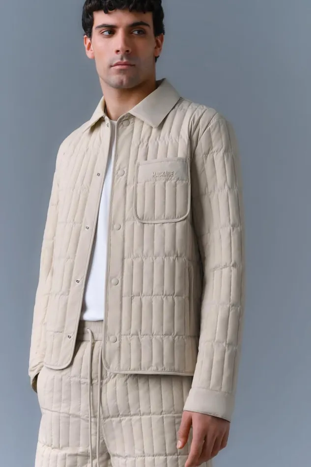 Light Down Jackets Men Mackage MATEO Vertical Quilted Jacket With Spread Collar Black Light Down Jackets Men Mackage MATEO Vertical Quilted Jacket With Spread Collar Black
